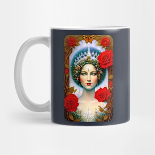 Vintage Queen Art Mug